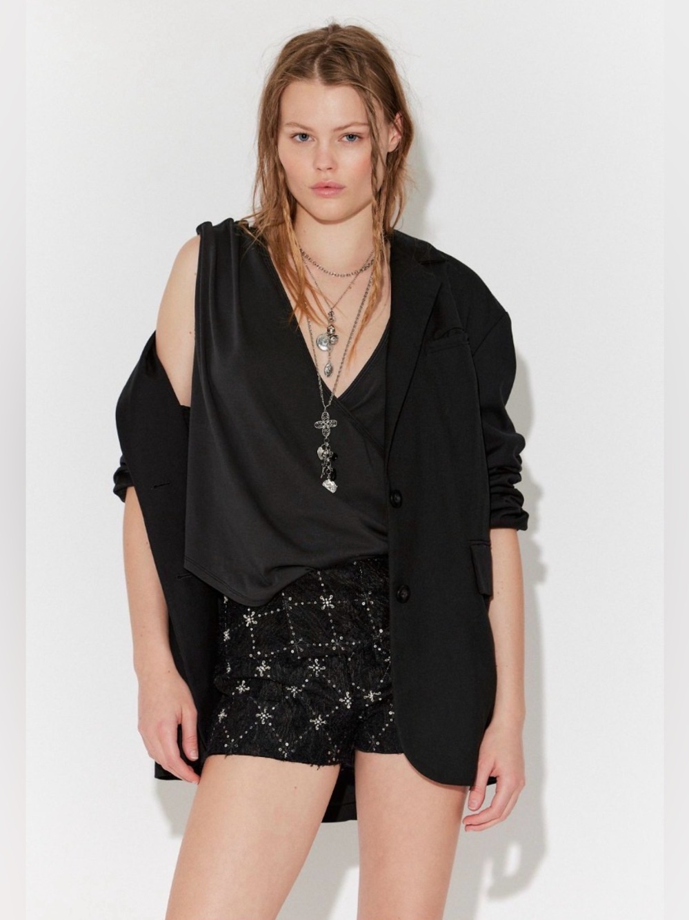 FREE PEOPLE We The Free Wrap Me Up Tee Top